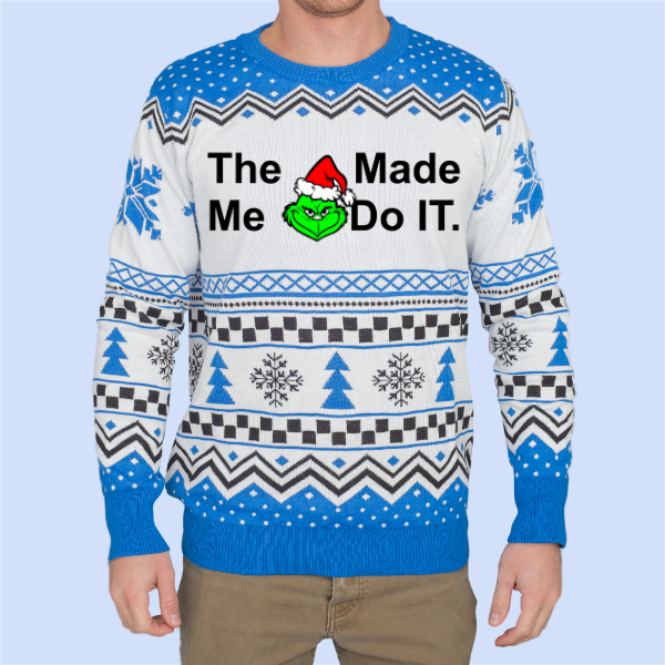 CUSTOM gRINCH Christmas Sweater Style 4