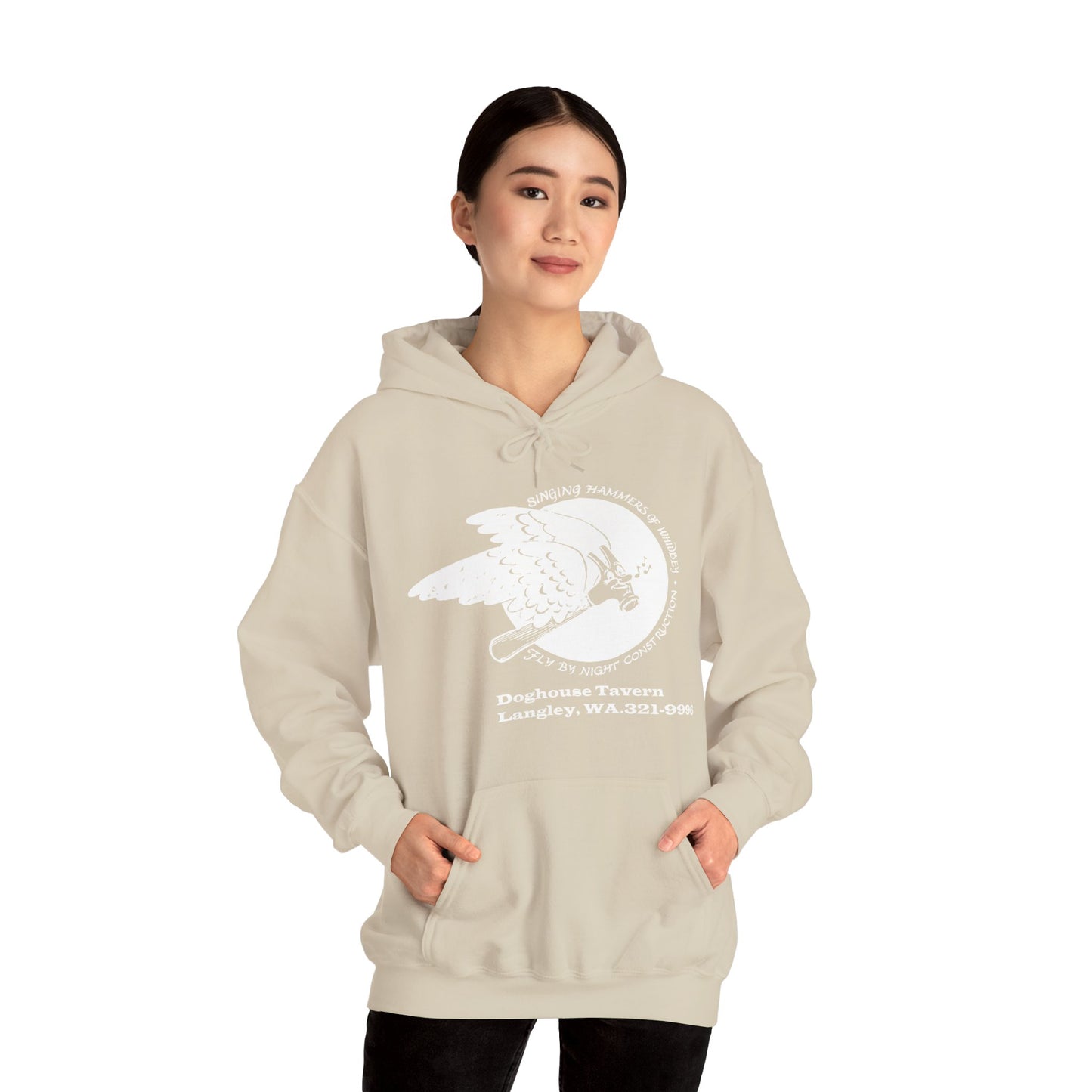 Doghouse Tavern Hooded Sweatshirt - Cozy Unisex Layering