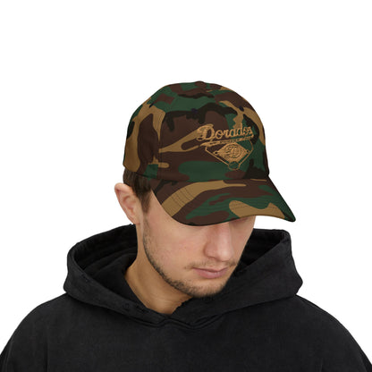 Camo Dad Cap with Dorados Embroidery