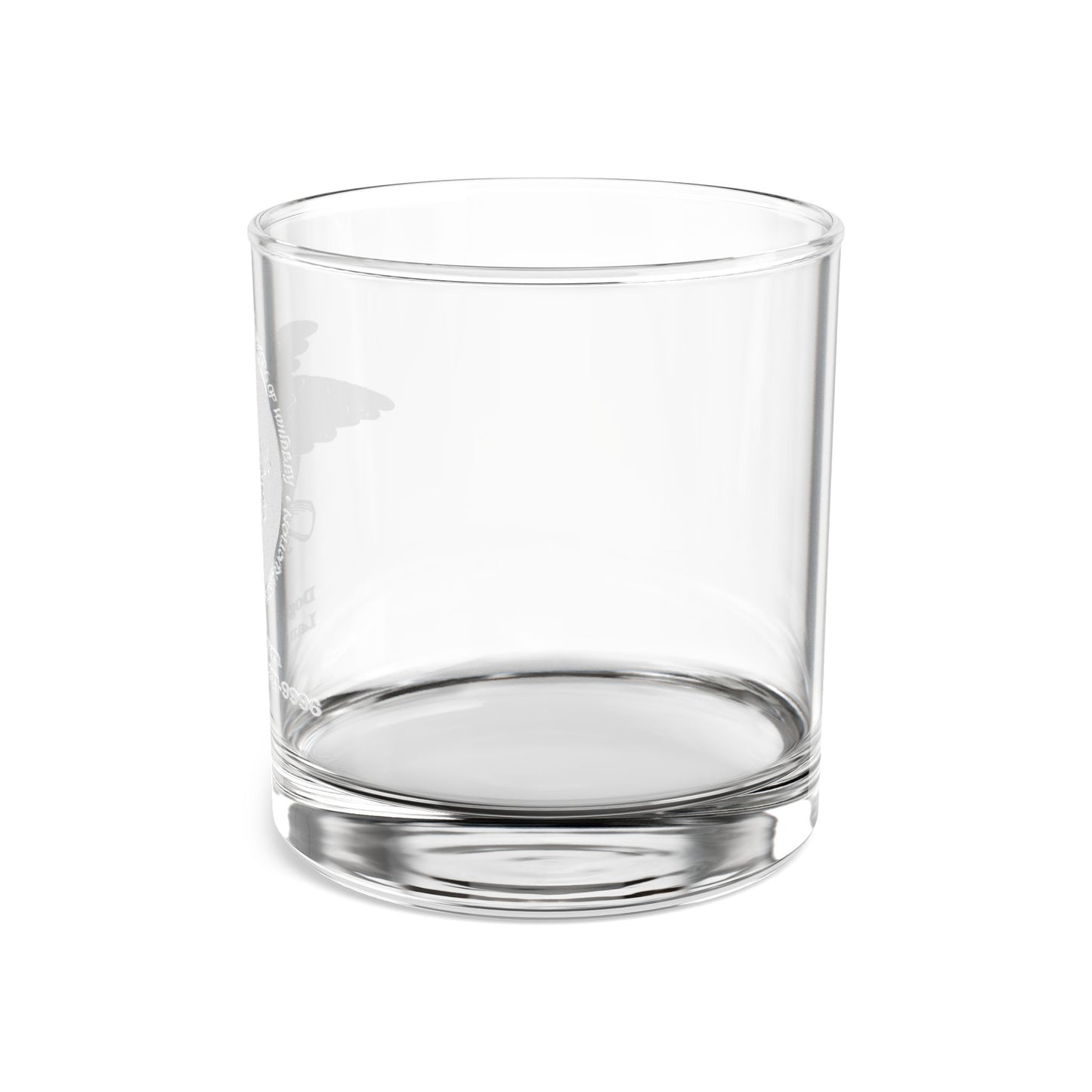 Engraved Eagle Rocks Glass - 10oz Whiskey Tumbler