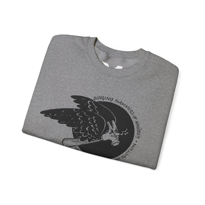 Vintage Singing Hammer-Inspired Unisex Crewneck Sweatshirt with Design