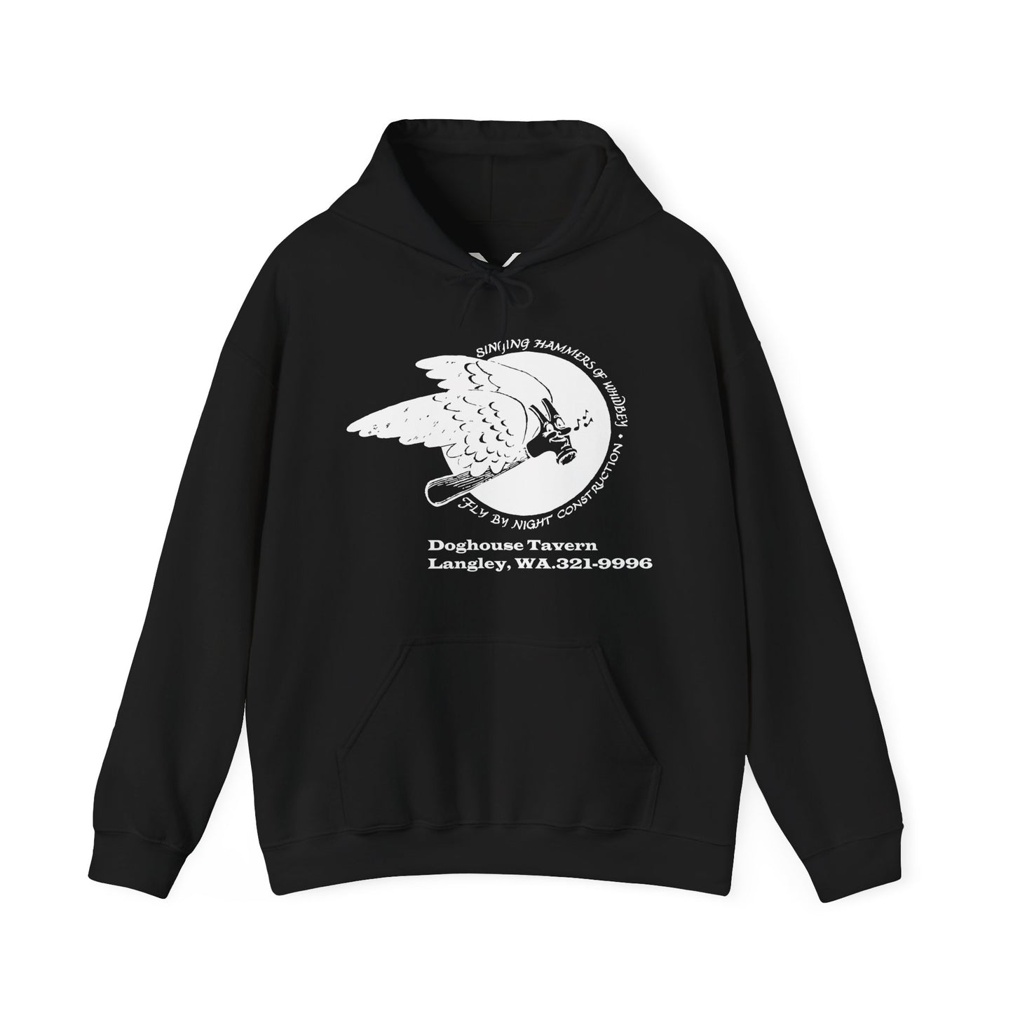 Doghouse Tavern Hooded Sweatshirt - Cozy Unisex Layering