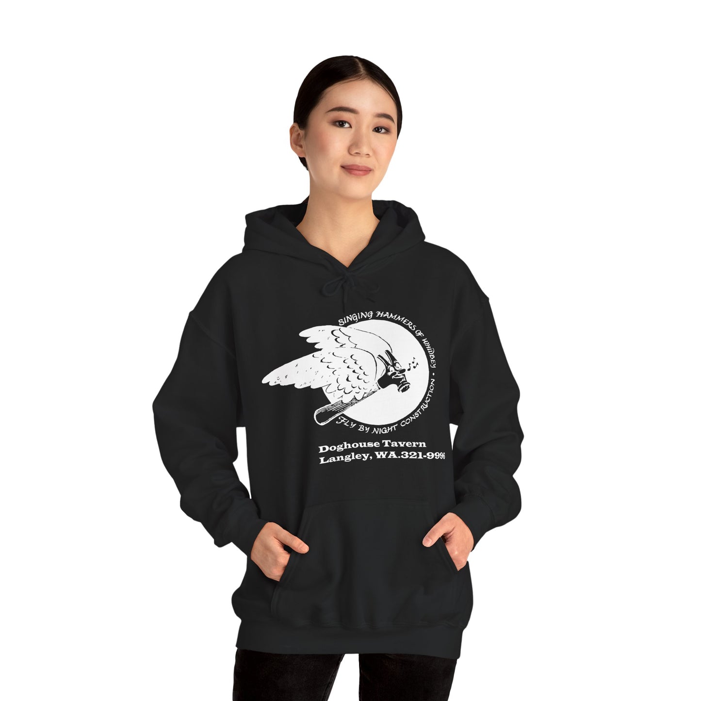 Doghouse Tavern Hooded Sweatshirt - Cozy Unisex Layering