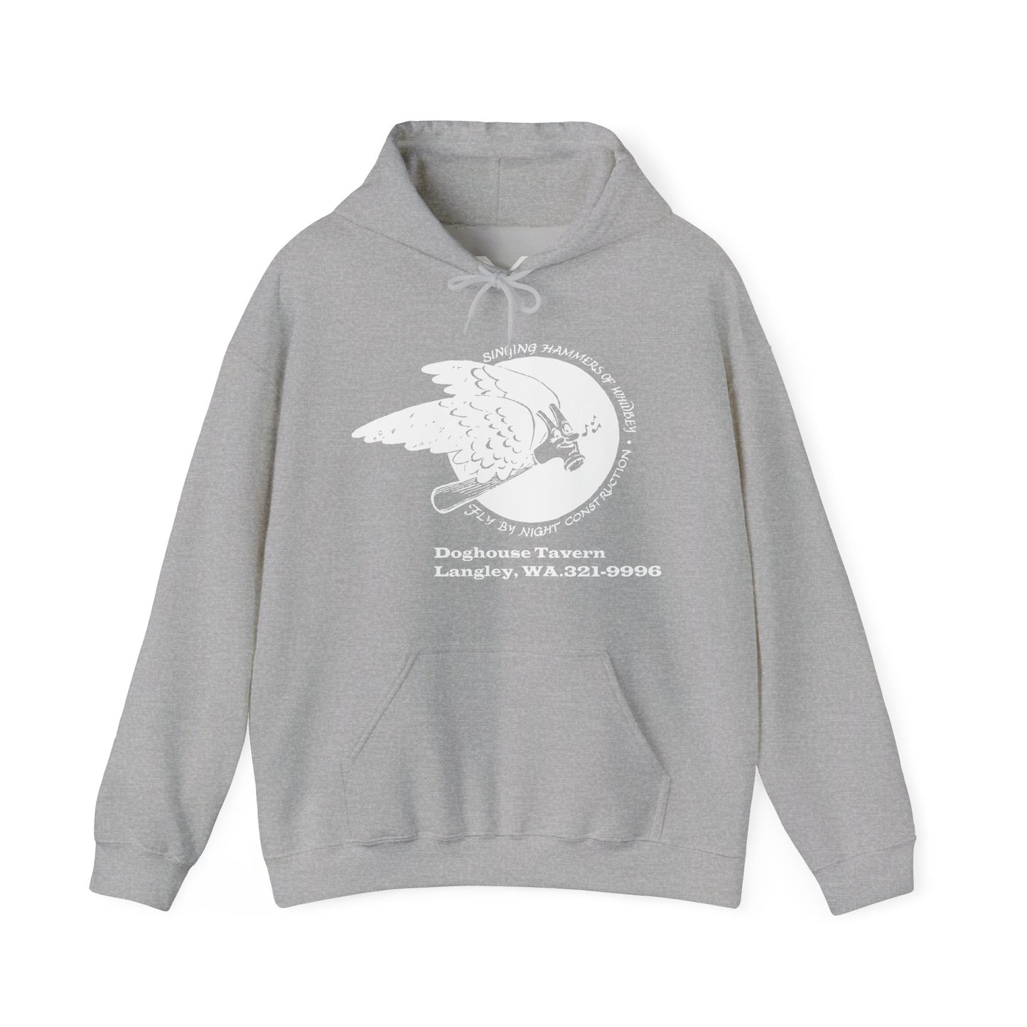 Doghouse Tavern Hooded Sweatshirt - Cozy Unisex Layering