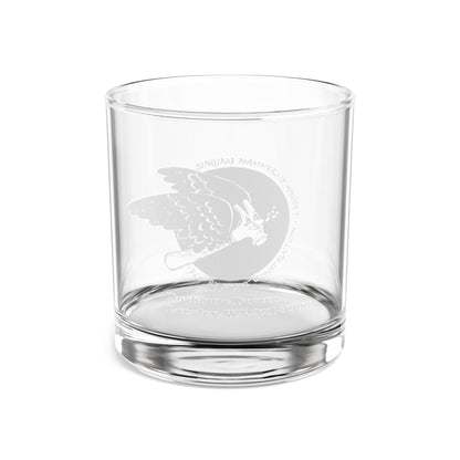 Engraved Eagle Rocks Glass - 10oz Whiskey Tumbler