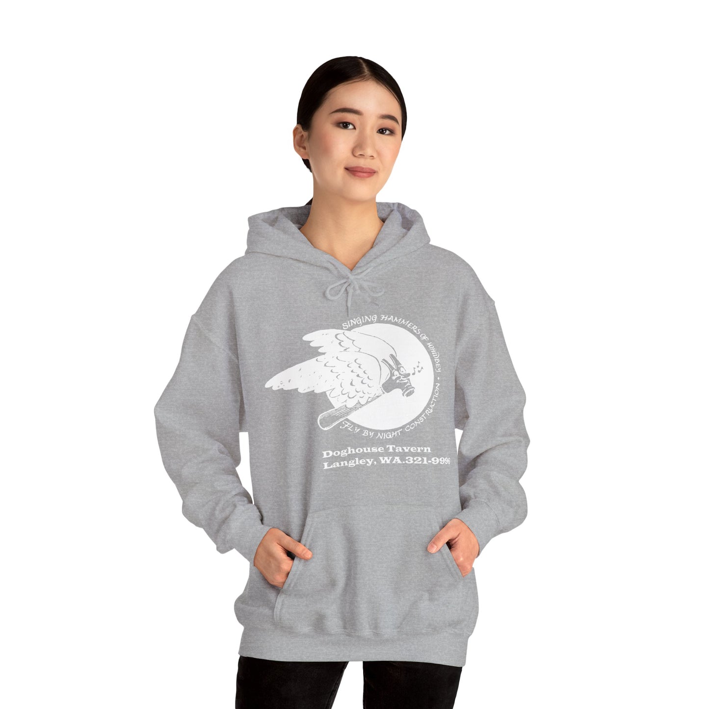 Doghouse Tavern Hooded Sweatshirt - Cozy Unisex Layering