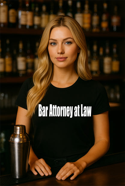 Bar Attorney at Law T-Shirt - Unisex Softstyle Tee for Legal Professionals