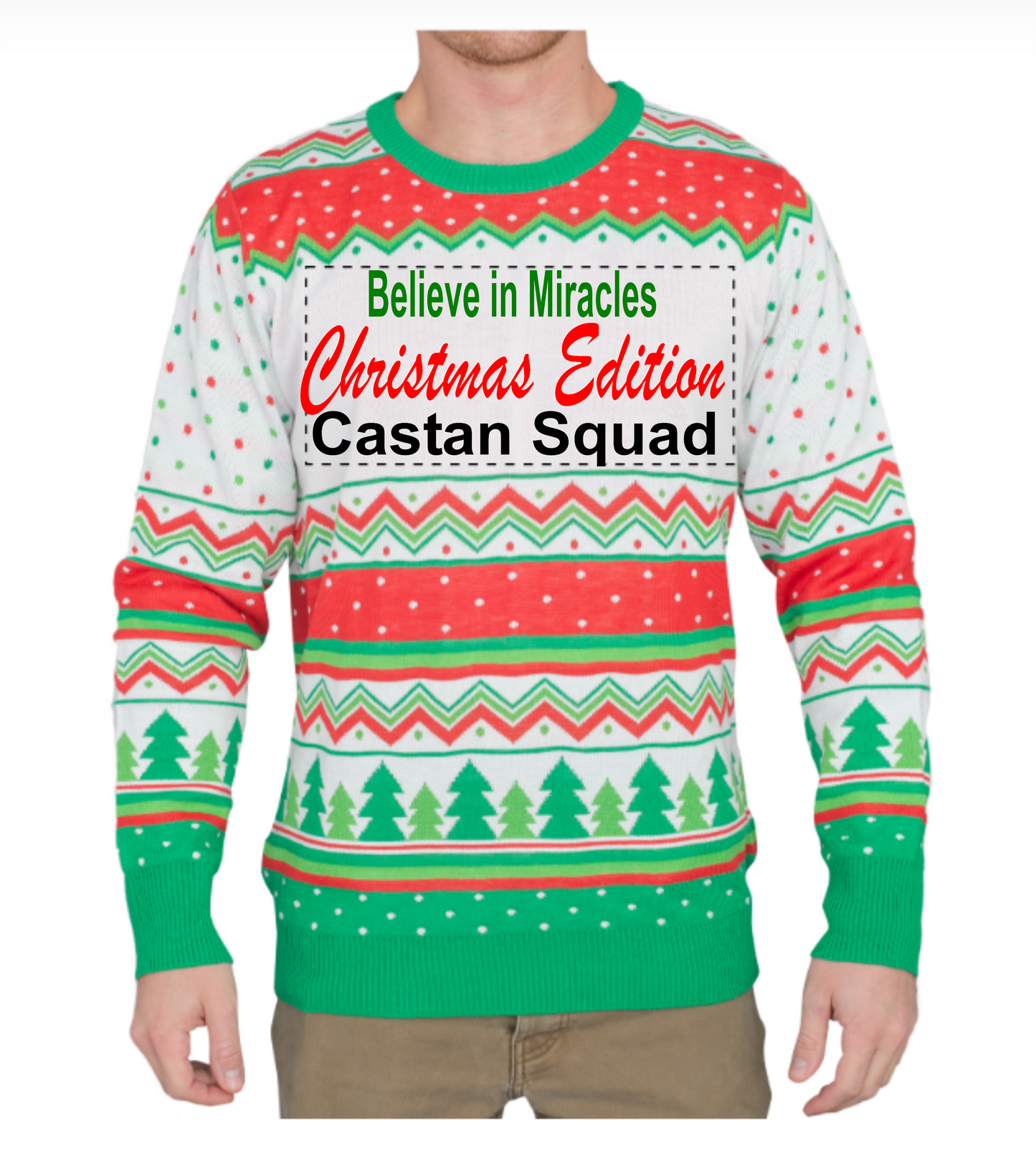 CUSTOM Christmas Sweater Style 3